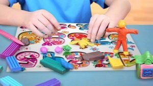 Features of boards for modeling