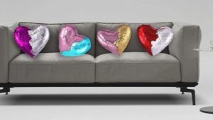 All about sequin pillows