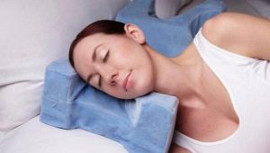 Choosing a pillow for wrinkles