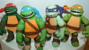 Plasticine Teenage Mutant Ninja Turtles