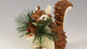 How to make a squirrel from buds?
