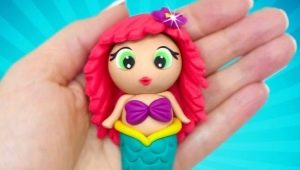 How to make a mermaid from plasticine?