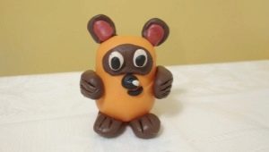 How to make Winnie the Pooh from plasticine?