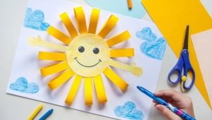 Paper crafts for children 3-4 years old