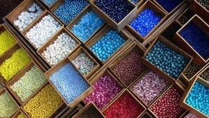 What are Czech beads and where are they used?