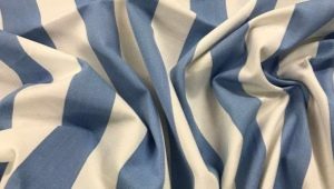 Description of striped fabrics and their use