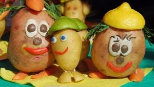 Making potato crafts