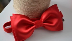 How to make a tie from a satin ribbon with your own hands?