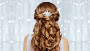 Variety of hairstyles for the 9th grade prom