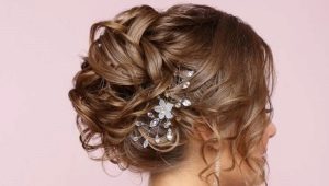 Creating light hairstyles for prom