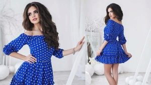 All About Blue Polka Dot Dresses