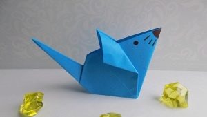 Κατασκευή origami σε μορφή ποντικιού