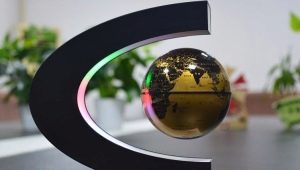 Levitating globe: description and principle of operation