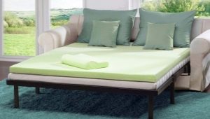 Mattresses-toppers on the sofa: what are there and how to choose?