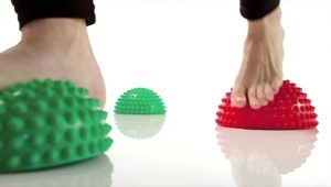 Description and application of massage hemispheres