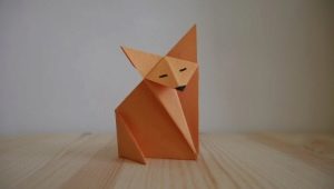 Origami με τη μορφή αλεπούς