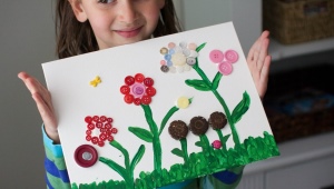 Crafts from buttons