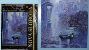 Variety of Nova Sloboda embroidery kits