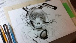 Anime sketches