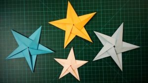 Φτιάχνοντας origami σε σχήμα αστεριού
