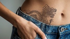 Dragon tattoo for girls
