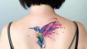 Hummingbird tattoos for girls