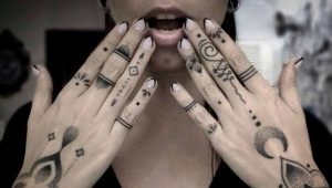 Finger tattoos for girls
