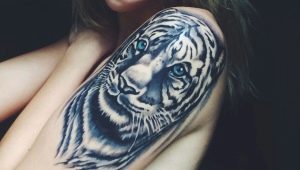 Tiger tattoo for girls