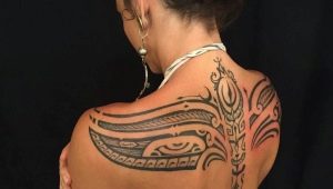Tattoo in the style of Polynesia