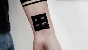 Square tattoo