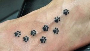 Paw tattoos