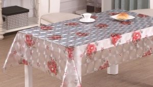 Types of oilcloths on the table and their choice