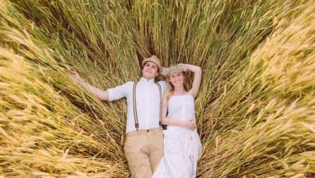 Rustic wedding dress - natural simplicity