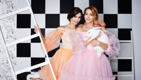 Organza dresses - mysterious transparency and conviviality
