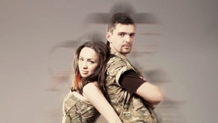 Camouflage Dress - Military Look