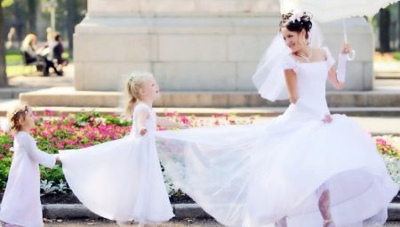 Crinoline (hoops, rings) for a wedding dress