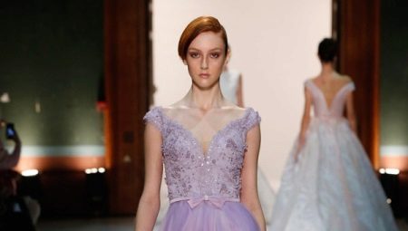 Lilac evening dresses