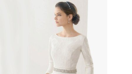 Closed-Back Wedding Dresses with Sleeves
