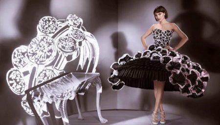 Dresses from scrap materials - from simple to the most extravagant images