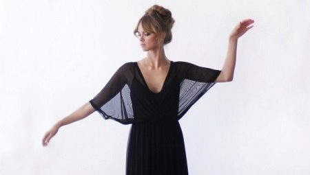 Batwing Sleeve Dress - Japanese Inspiration