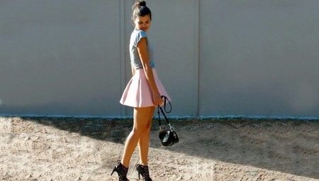 Short puffy skirts
