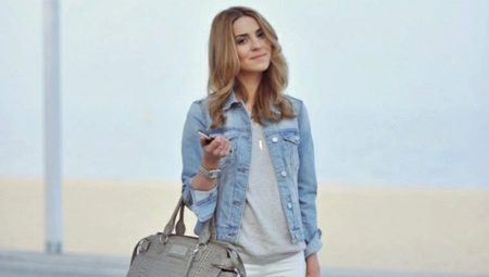 Denim women's windbreaker