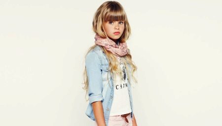 Denim jackets for girls - children's fashion this year
