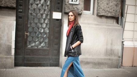 What can I wear with a leather jacket?