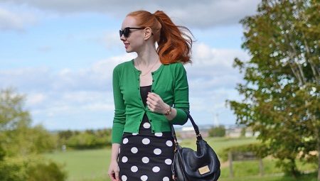 Polka dot skirts
