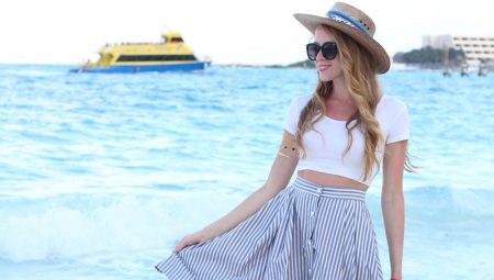 Skirts in a nautical style