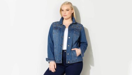 Plus size denim jackets for women