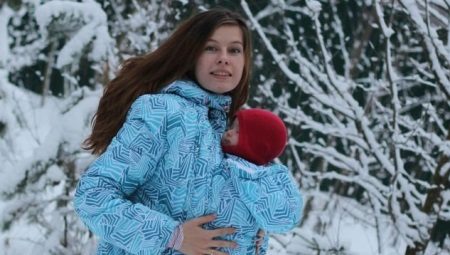 Down jackets for pregnant women