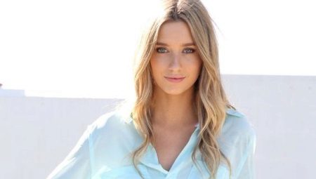 Light blue blouses