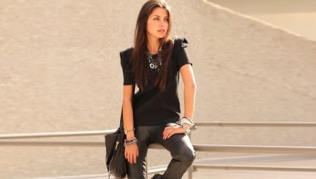 Leather pants
